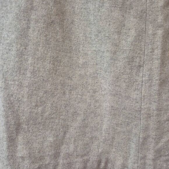 Gap Women's Heather Gray Wool Mix A-Line Midi Lined Skirt EUC - Picture 5 of 10